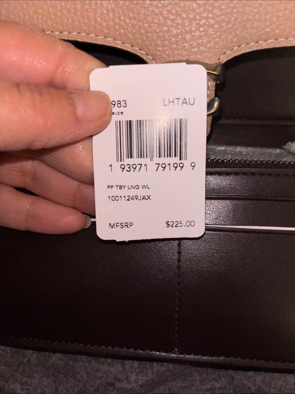 Coach continental wallet